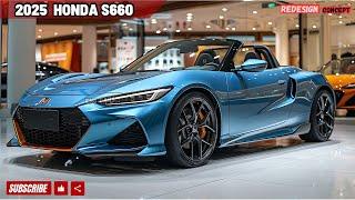 [2025 Honda S660] is a compact vehicle that delivers a considerable amount of excitement.