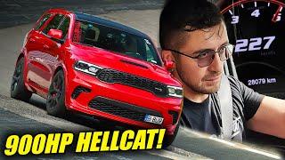 900 HP Dodge Durango SRT Hellcat Going Crazy on the Nürburgring