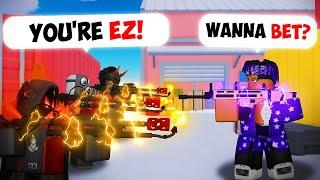 I Went Against a FLAMETHROWER ONLY CLAN... (Roblox Rivals)