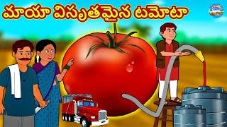 Telugu Stories - మాయా భారీ టమోటా | Telugu Kathalu | Telugu Moral Stores | Telugu Fairy Tales