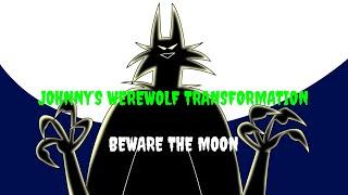 The Johnny Show: Johnny Transforms into a Werewolf (JOHNNY WEREWOLF TRANSFORMATION ANIMATION)