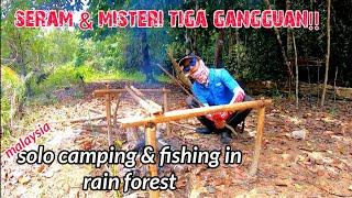 Mystery Solo Camping Trip And Fishing In Malaysia Reserve Rain Forest - #CasterDiary#105