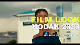 How i use KODAK 2383 Film look right way and stop what you do always on Davinci resolve