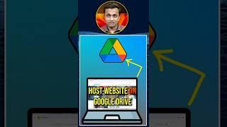 How To Host Website on Google Drive With Domain and SSL #shorts #websitehosting #website