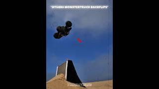 Monster Truck BACKFLIP vs This Guy ️ #monstertruck #monster #monstertrucks