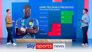 How does Andre Onana compare to other Man Utd goalkeepers? | Do the stats back up Matic's dig?