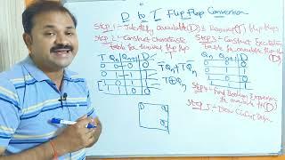 D Flip Flop to T Flip Flop Conversion || D to T Flip Flop Conversion || DLD || DE || Digital Logic