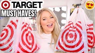 HUGE TARGET HAUL | TARGET MUST HAVES & ESSENTIALS (BEAUTY, CLOTHES, HOME DECOR + MORE!)