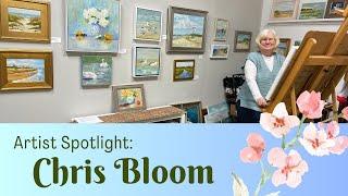 Artist Spotlight; Chris Bloom at theArtWorks Art Gallery and Arts Complex, Downtown Wilmington NC