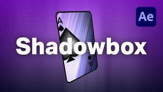 3d Shadowbox in Adobe After Effects