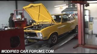 6 Cylinder LJ Torana Dyno Run - 122.8bhp