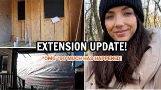 FIRST SIDE EXTENSION UPDATE! | WEEKEND VLOG | Eilidh Wells