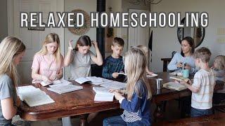 Homeschool Day In The Life | Relaxed Homeschooling