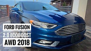 Продано Ford Fusion 2018 Titanium 2.0 Ecoboost AWD Повний привід