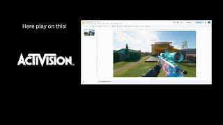 Activision made me play a Slideshow 