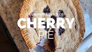 Let’s bake a Cherry Pie for the Solstice! #shorts  #baking #recipe