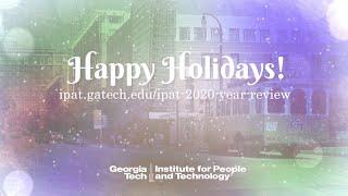 Institute of People and Technology, Happy Holidays! Dec. 2020