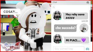 UNO YOUTUBER SI E' DICHIARATO A ME SU BROOKHAVEN ROBLOX SCHOOL CHAOS