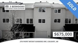 SOLD: 2 Bedroom Point McKay Townhouse with DIRECT River Exposure