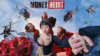 Parkour Confront MONEY HEIST | POLICE Revenge MONEY HEIST In REAL LIFE (BELLA CIAO REMIX) | Epic POV