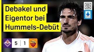 Hummels-Katastrophendebüt! Für Roma in Florenz nichts zu holen: Fiorentina - AS Rom | Serie A | DAZN