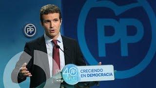 Casado: "Sería adecuado que Puigdemont acuda al Senado"