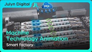 Smart Factory 3D Animation---Technology Animation