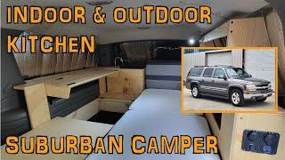 Suburban SUV / Camper Indoor & Outdoor Rear Kitchen [Build #22]