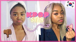 JE ME TRANSFORME EN KPOP STAR ! (go pécho Taehyung)