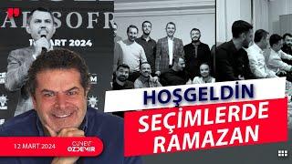 KAZANDIRAN CEKET, YER SOFRASI, İFTAR FOTOĞRAFLARI... HOŞGELDİN SEÇİMLERDE YA RAMAZAN!