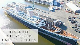 SS United States | American Ocean Liner | Historic Transatlantic Ship | Philadelphia Pier 82