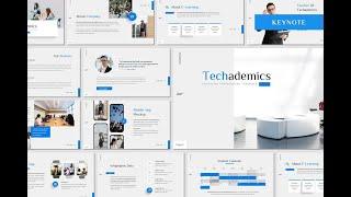 Techademics - Keynote Template