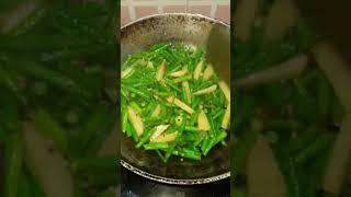 Jhudunga/jhulan/Cowpea gourd bhaja from Sweta'skitchen very tasty recipe #youtubeshorts #food #viral