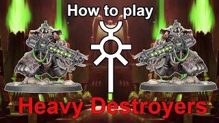 How to play Necrons: Lokhust Heavy Destroyer