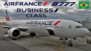  Paris - Sâo Paulo   BUSINESS Class ! Air France Boeing 777  [FULL FLIGHT REPORT]