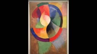 Robert Delaunay, Circular forms, Sun n°2, Centre Pompidou Paris, facebook.com/artpaintingparis video