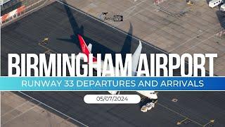Aero TV / Live at Birmingham Airport 05Jul24 #livestream #airportlive  #aviation #live