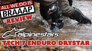 HP2Mav reviews Alpinestars Tech 7 Enduro Drystar boots for All We Do Is Braaap (AWDIB)