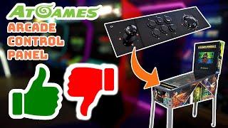 Was It Worth It? AtGames Legends Pinball Arcade Control Panel Upgrade | Plus Steam/OTG Gameplay