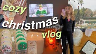 THE ULTIMATE COZY CHRISTMAS VLOG | shopping, candles, cookies and more