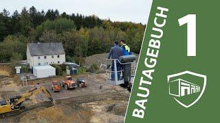 Garagenpark Sohren | Bautagebuch Teil 1 - Das Gießen der Bodenplatten und Beton-Flügelglätten