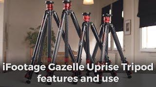 iFootage Gazelle Uprise Tripod - features and use