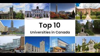 Top 10 Universities in Canada @canadian edu info