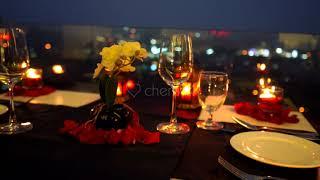 A Breathtaking Romantic Candlelight Dinner with a Balcony View on 16th Floor Yes, in Delhi!!