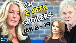 General Hospital 2-Week Spoilers Jan 8 -19: Carly Finds Luke & Bobbie Mystery #gh #generalhospital