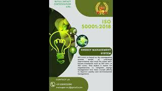 ISO 50001 | Energy management systems | #ISO50001 #royalimpactcertificationltd | 9289152686