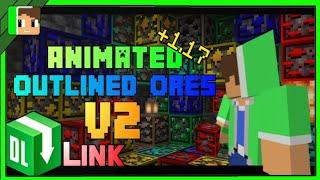 Anmiated Outlined Ores v2 [MCPE Texture Packs] - OpenZane Texture Packs