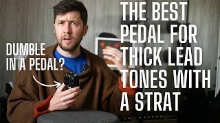 This is the BEST Pedal for THICK AND SMOOTH Dumble Lead Tones with a Strat - the J Rockett Dude