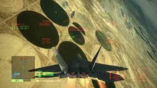 Desert Advance: Battle of Moloch Desert - Ace Combat 6 Mission 11 (60fps)