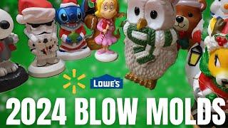 2024 Christmas Blow Molds Lowe's & Walmart - Classics and New Designs for this Holiday Season!